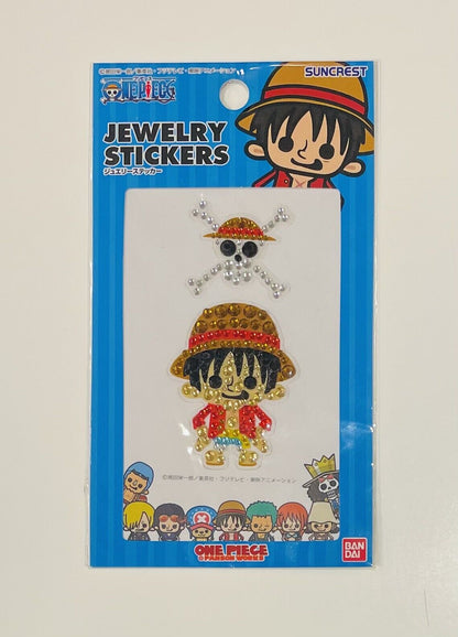 ONE PIECE stickers jewelry type/Luffy/Rare☆