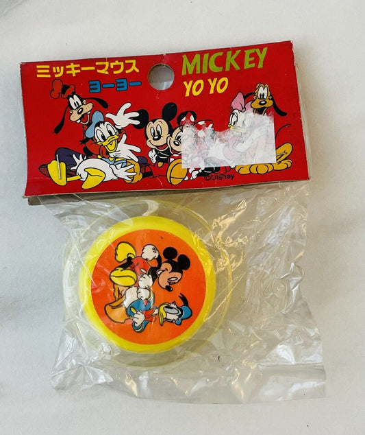 Disney Mickey Mouse and Donald Duck retro YO-YO spinner rare new sealed