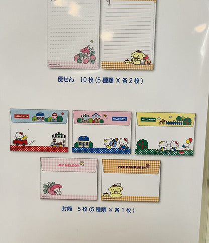 Sanrio letter set.letters,Envelopes,Stickers and file folder.2014,Rare☆