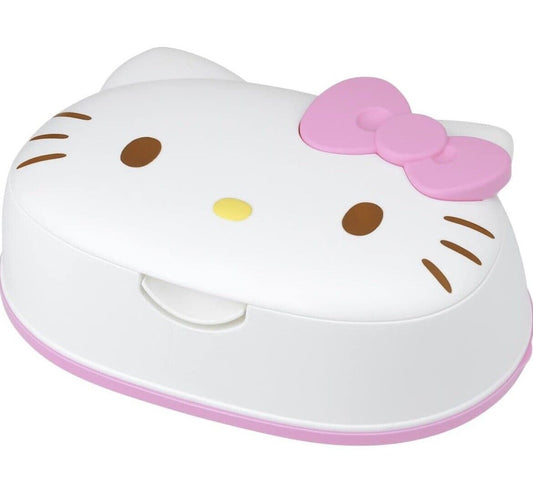 Sanrio Hello Kitty Wet Tissue Wipes Reusable Case Box WITHOUT Tissues