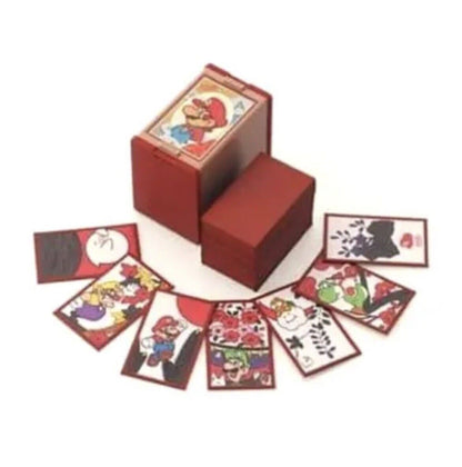 Club Nintendo Mario Hanafuda Rare Japanese Playing Cards Red good condition