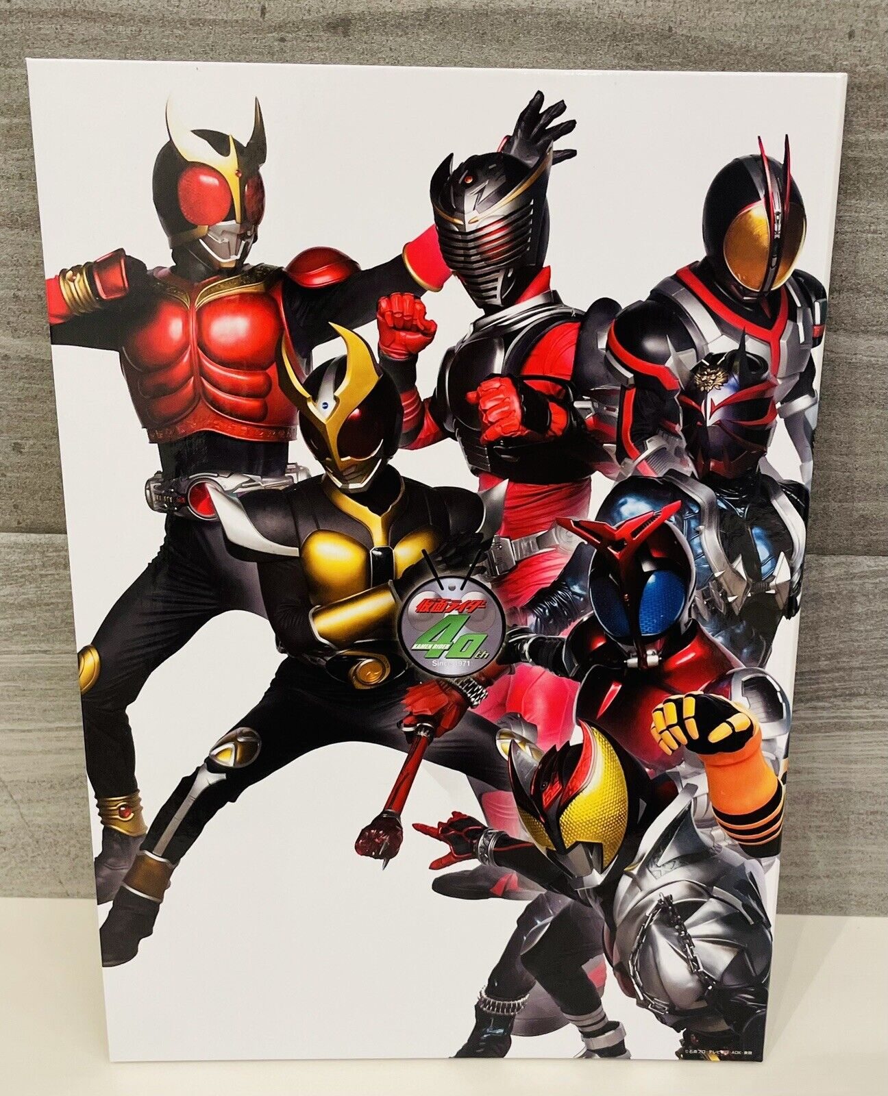 Kamen Rider 40th Anniversary Premium Postage Stamp Collection.