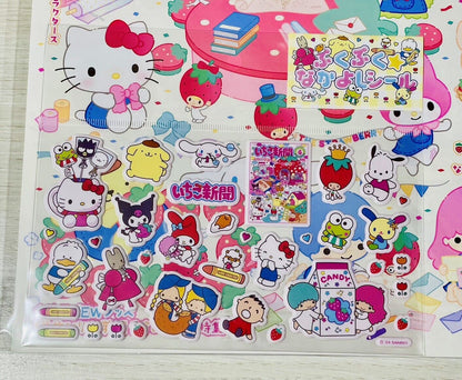 Sanrio Magazine Strawberry News June 2024 with stickers ＃1