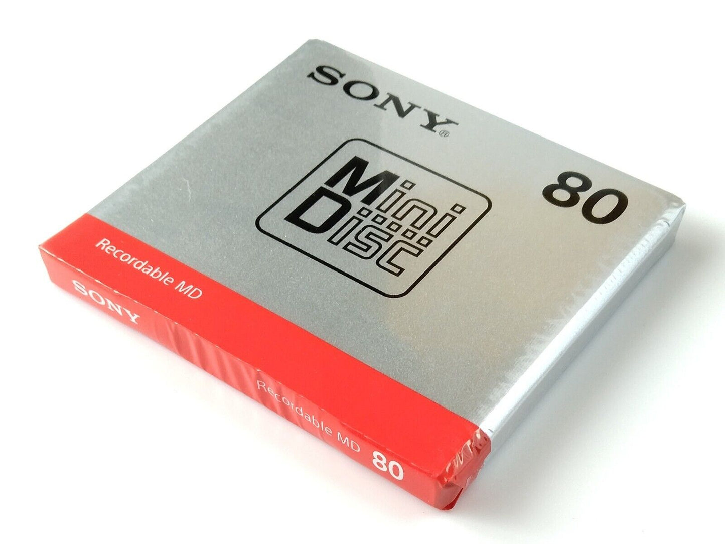 Sony MDW80T MD 80 Minutes Recordable Blank MiniDisc 10 pieces set