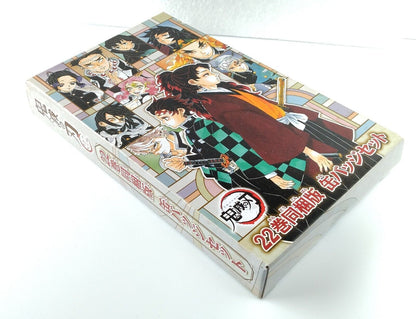 Demon Slayer Kimetsu no Yaiba Volume 22 Can Badge Set of 8 pieces badges are new