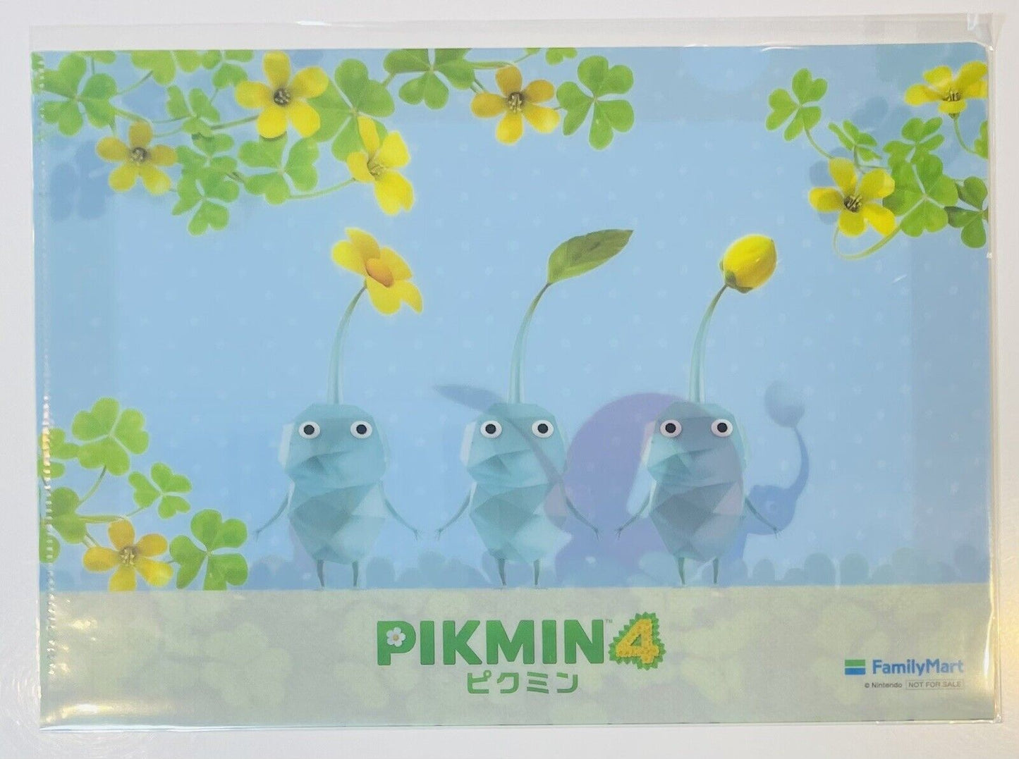 Pikmin Folder,Nintendo/Double-sided/A4 size/New