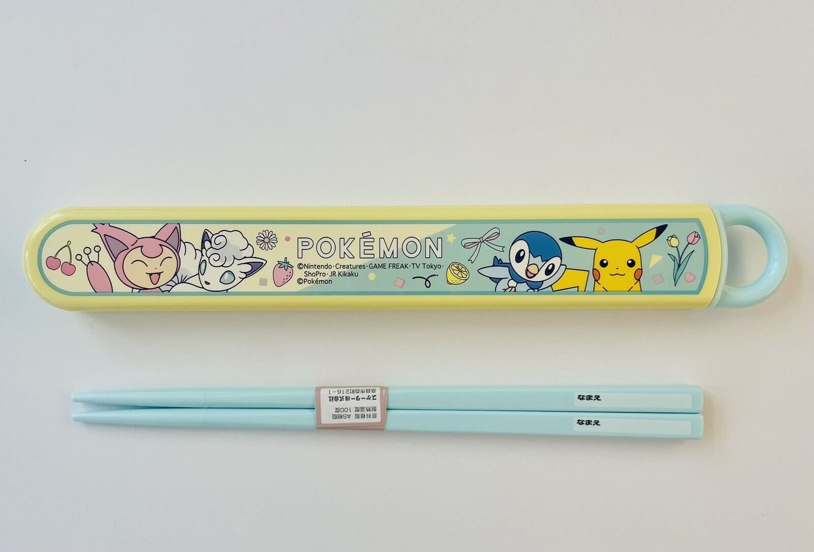 Pokemon Chopsticks with Case New Sealed from Japan 16.5cm for Kids