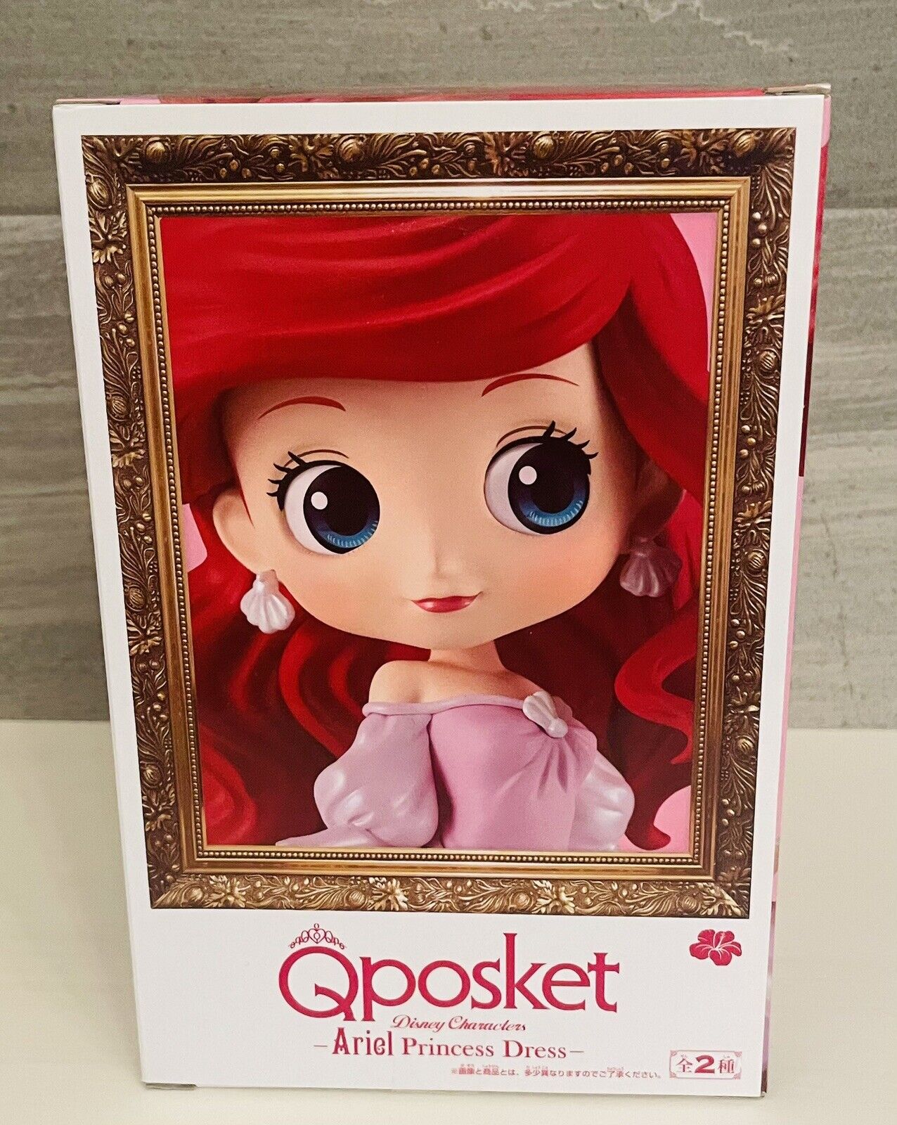 Q posket Disney Ariel The Little Mermaid Figure,box is opened but unused.