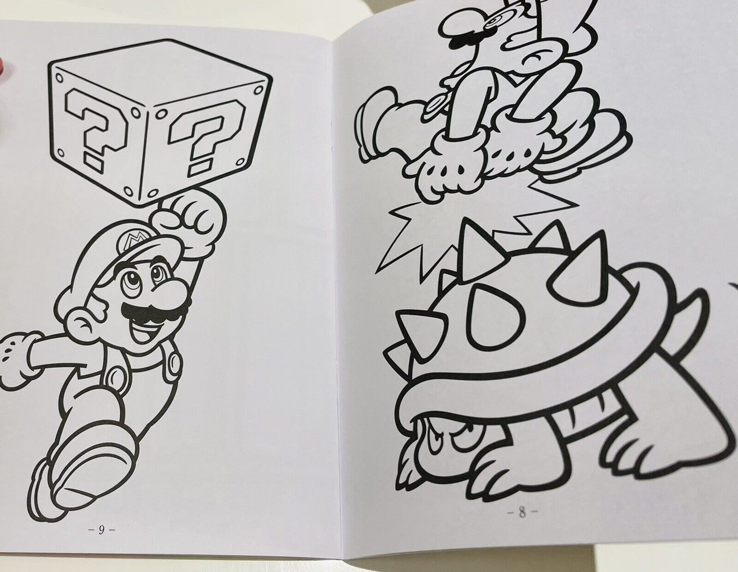 Mario Coloring Book/Mariocart/Japanese Edition