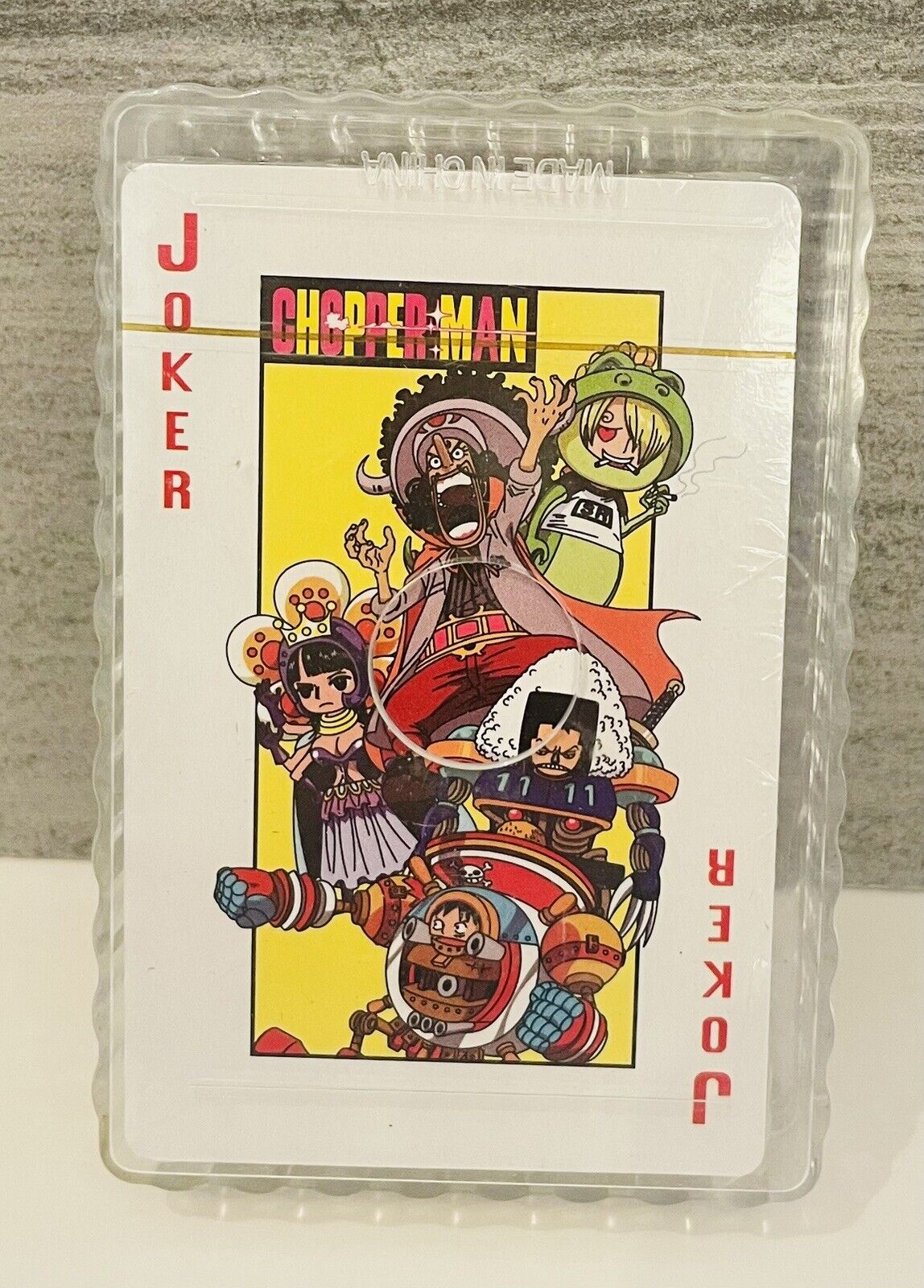 One Piece Playing Cards,CHOPPERMAN,New Sealed.