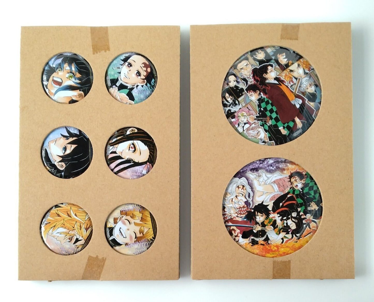 Demon Slayer Kimetsu no Yaiba Volume 22 Can Badge Set of 8 pieces badges are new