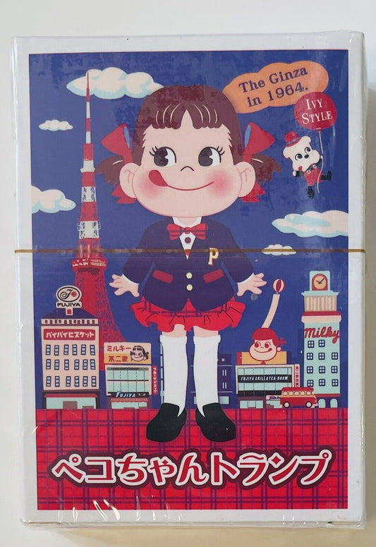 Fujiya Peko chan Playing Cards From Japan,Rare,New