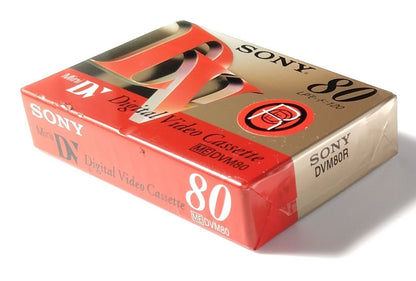 Sony mini DV tape cassette 60 minutes 4pcs (DVM60) plus 80 minutes 1pcs(DVM80)