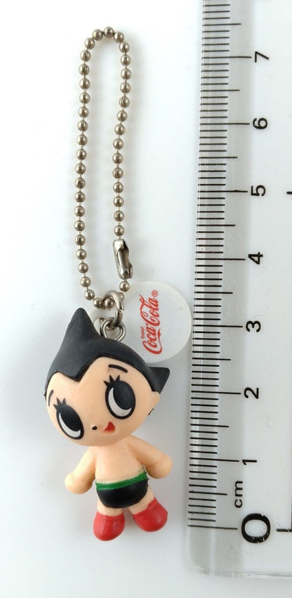 Coca Cola Astro Boy , Black Jack and Phoenix Keychain Figure Set Osamu Tezuka