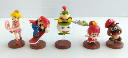 Nintendo Super Mario  Character chocolate egg Figure Set of 5 ⑦