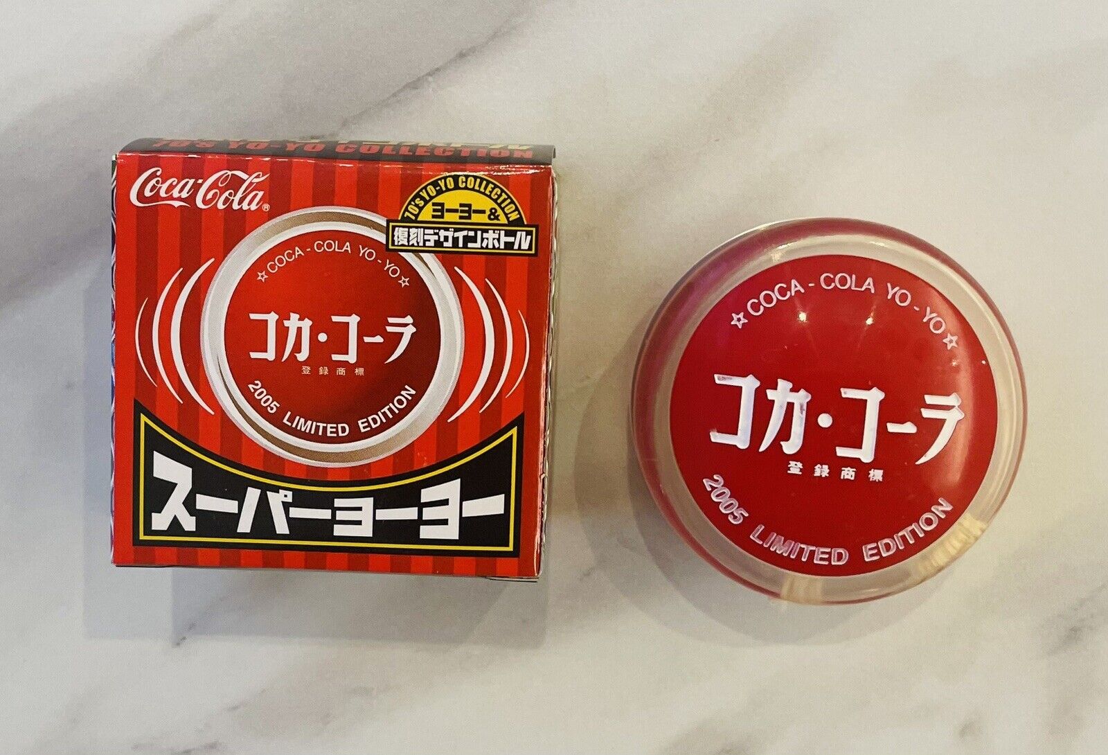 COCA COLA Spinner YO-YO Super Japanese Edition,2005,rare