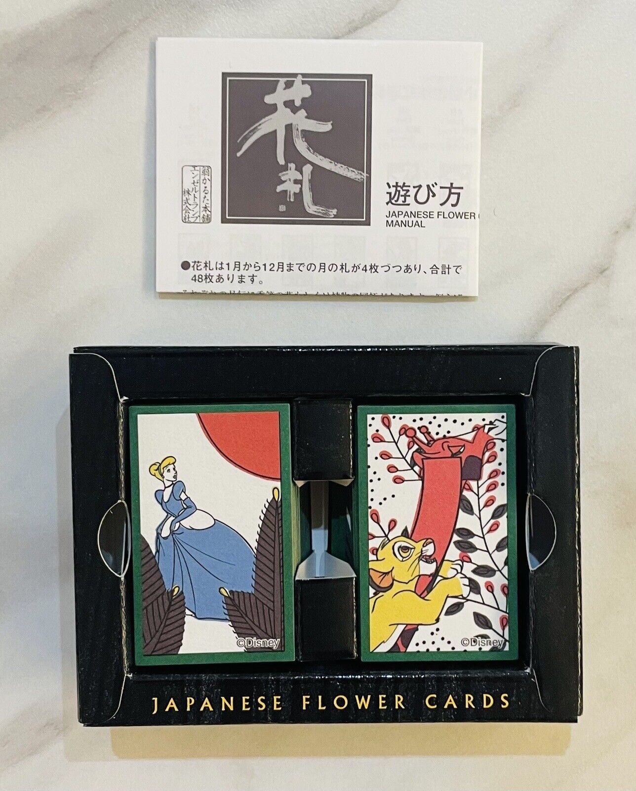 Disney Hanafuda,Japanepe Playing Cards.Unused for playing.