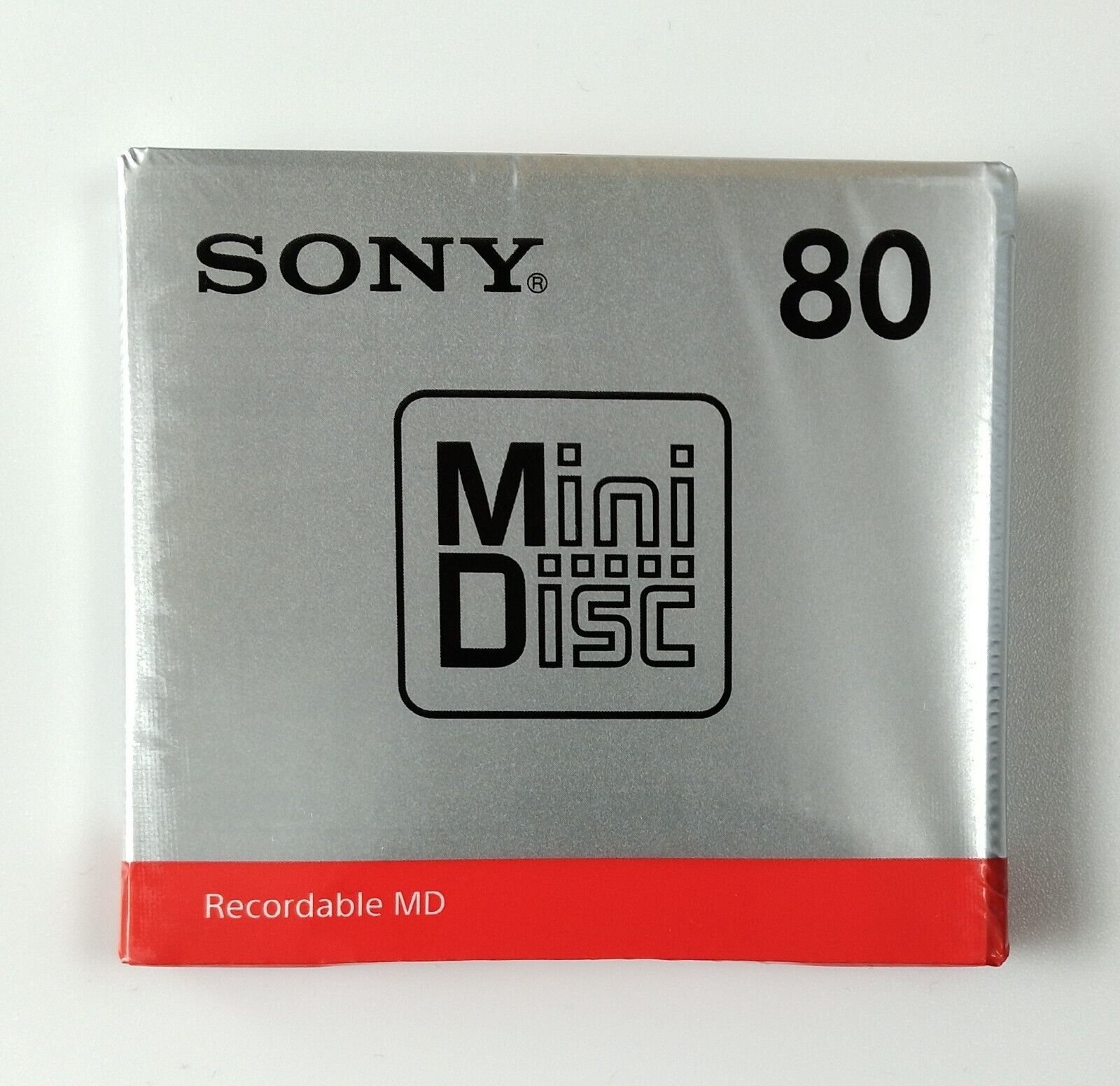 Sony MDW80T MD 80 Minutes Recordable Blank MiniDisc 10 pieces set