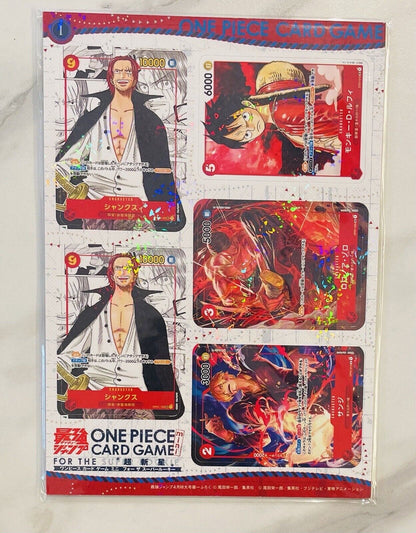 ONE PIECE Mini Card Deck 25 Cards and a Poster by Saikyo jump