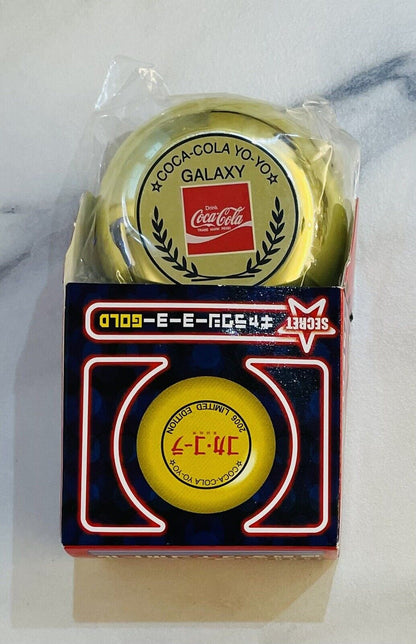 COCA COLA Spinner YO-YO Galaxy Gold,Secret⭐︎Top level⭐︎Japanese Edition