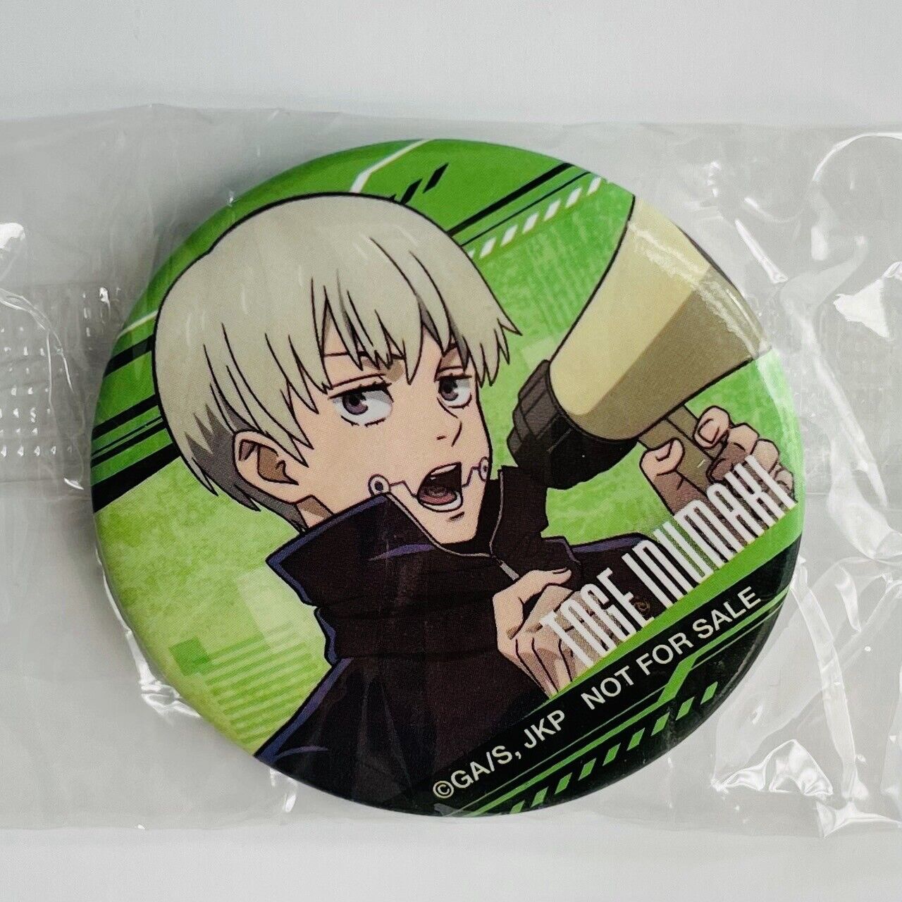 Jujutsu Kaisen Can Badges Set of Maki Zen'in,Toge Inumaki and Panda New Sealed