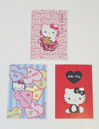 Hello Kitty Post Cards/2009/Very Rare/unused/with 50 yen post stamps