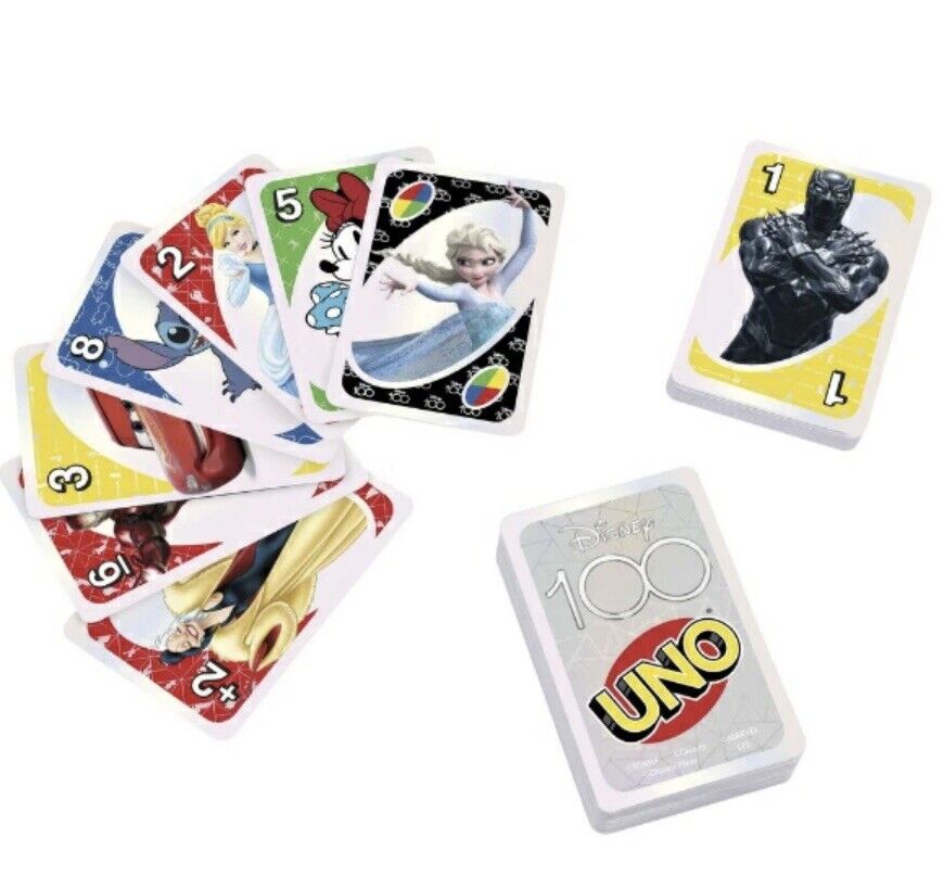 Disney 100th Anniversary UNO Cards,New.