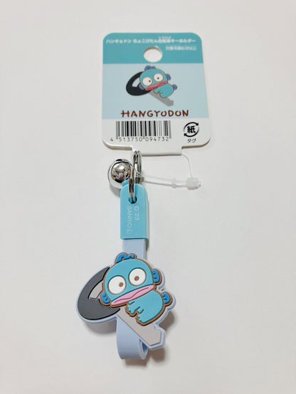 Sanrio Hangyodon Charm Strap Key Ring with Small Bell New Japan Limited