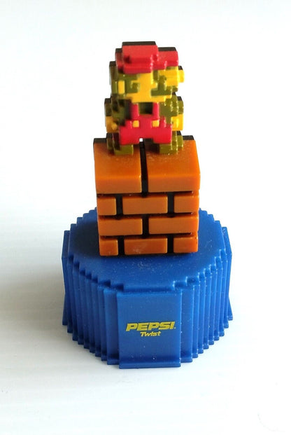 PEPSI Super Mario Bros. Dot Bottle Cap set of 3 ①