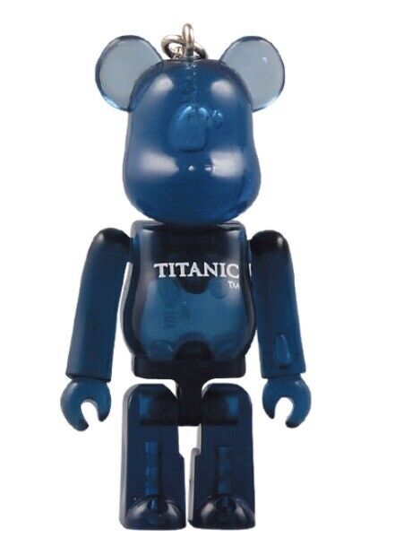 Pepsi Bearbrick TITANIC Small Figure Key Chain New Sealed 2007