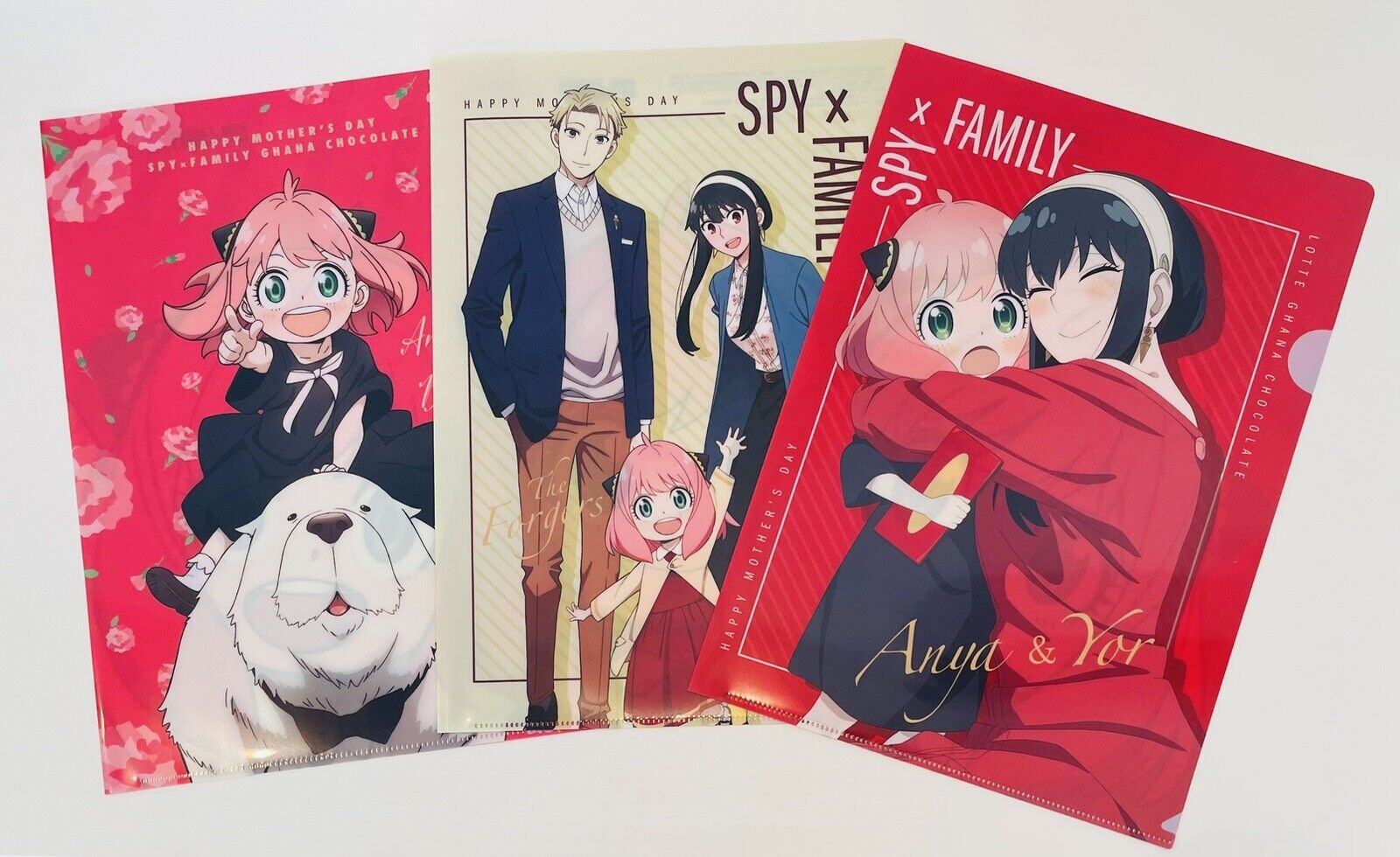 Spy×Family Folders.3 Pieces,A4 size,from Japan