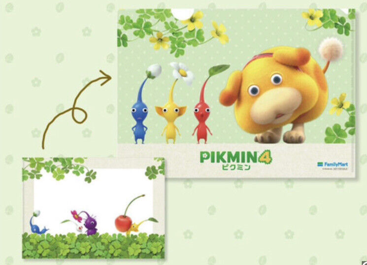 Pikmin4 Folder,Nintendo/Double-sided/A4 size/New