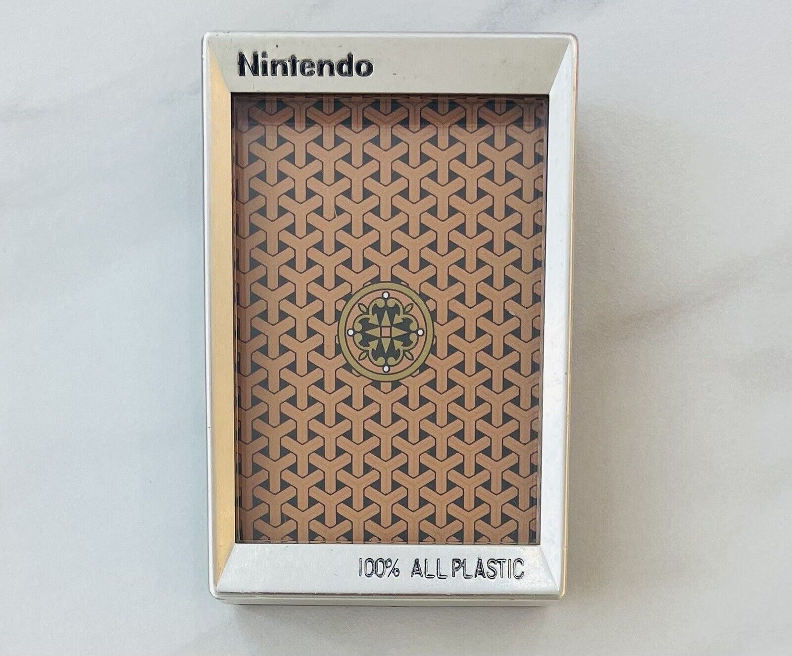 Vintage Nintendo plastic playing cards,unused,made before 1989.Rare