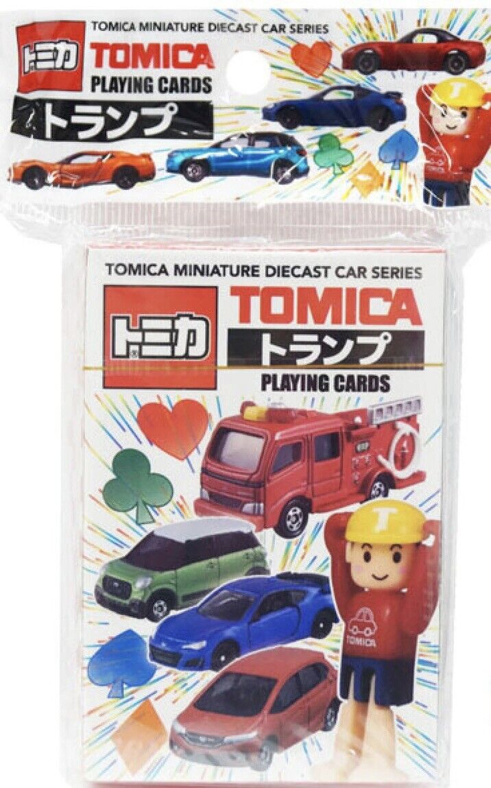 Tomica Playing Cards for Kids Who Like Vehicles Direct From Japan