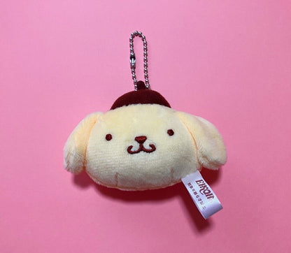 Sanrio Pompompurin Plush Key Chain ♡ New Unsealed from Japan