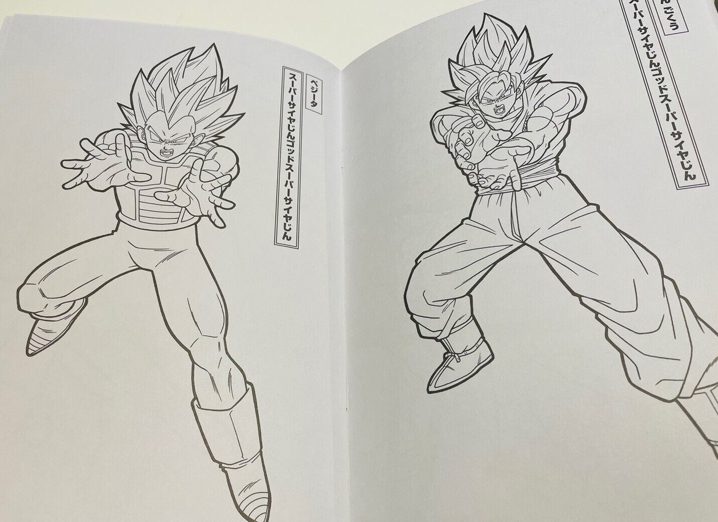 Dragon Ball Super Coloring Book Japanese Edition