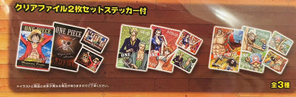 ONE PIECE File Folders Nico Robin and Nami,Sanji and Zoro.2 pieces.A4 Size