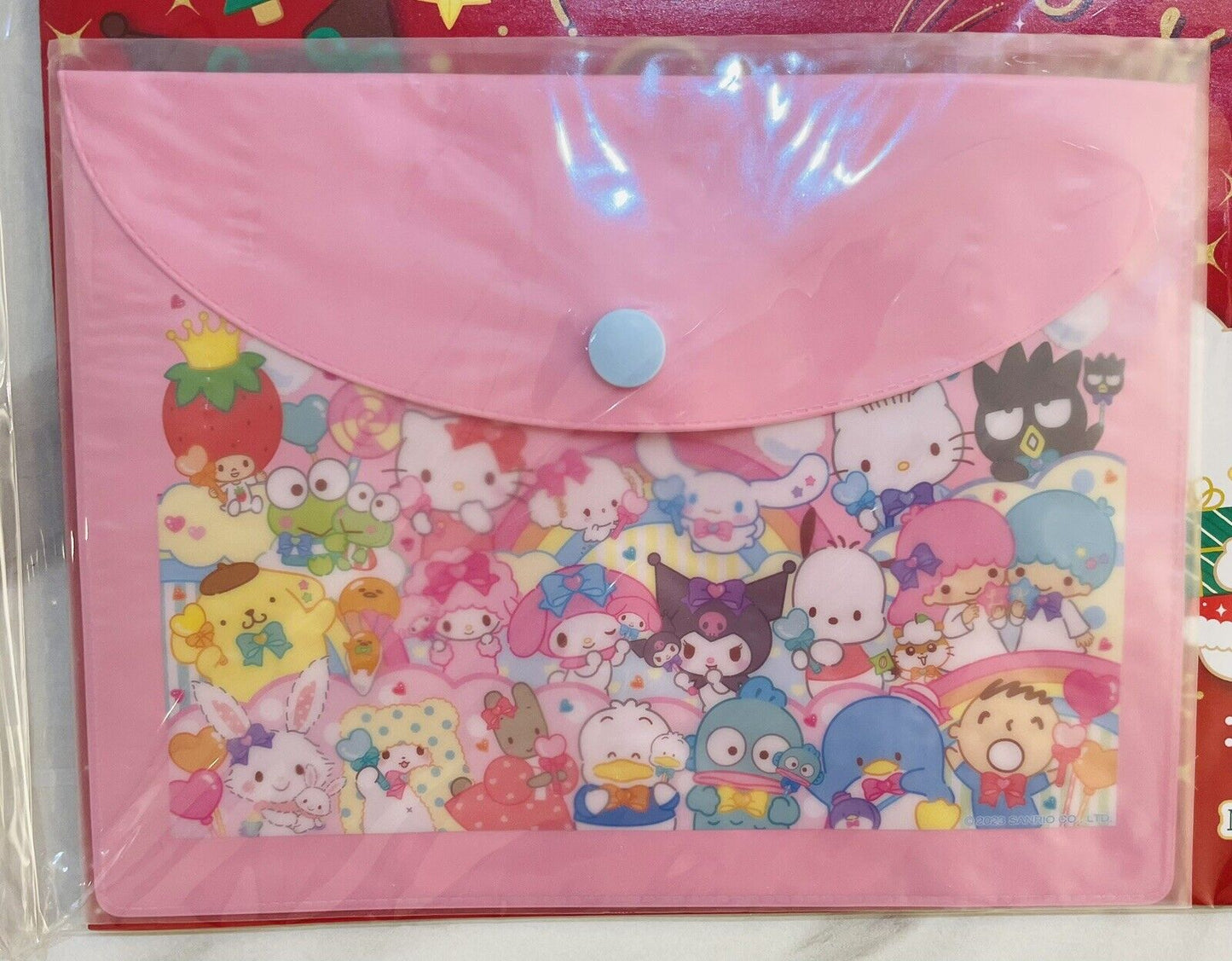 Sanrio Magazine Strawberry News, December 2023/New/with a cute small bag,pouch②