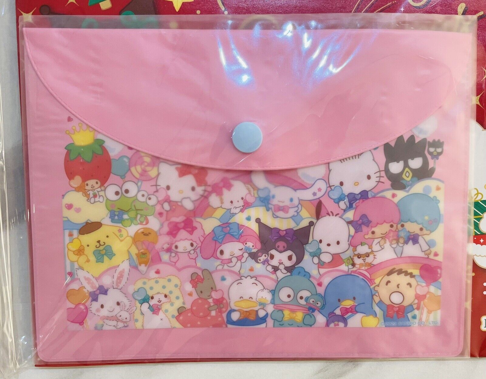 Sanrio Magazine Strawberry News, December 2023/New/with a cute small bag,pouch②