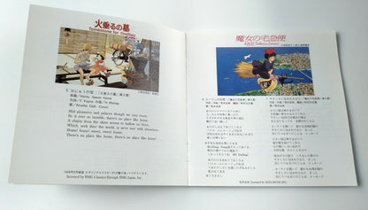 STUDIO GHIBLI SONGS CD Album Authentic Japanese Version from Movies 1984-1997