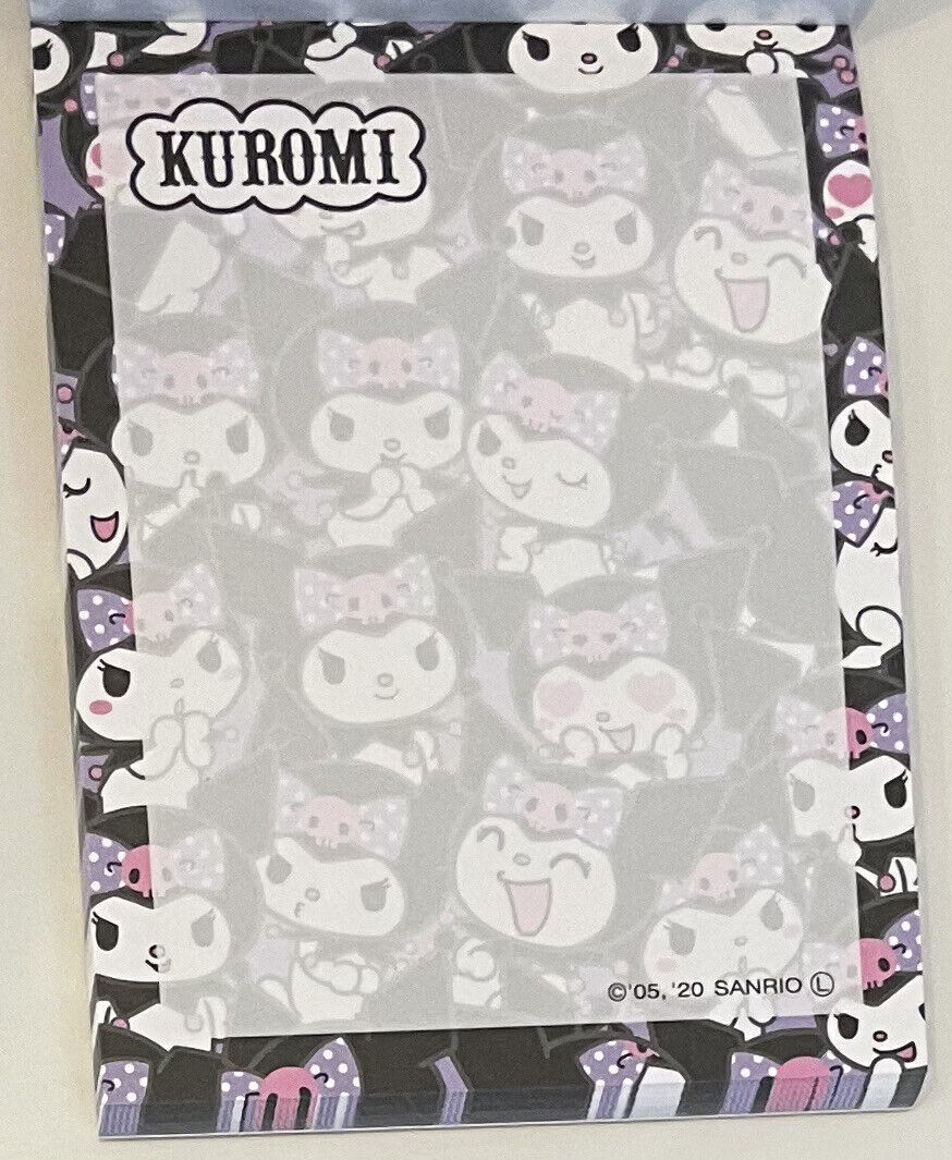 My Melody and Kuromi Memo Pads.each two designs,100 sheets.2023.New!