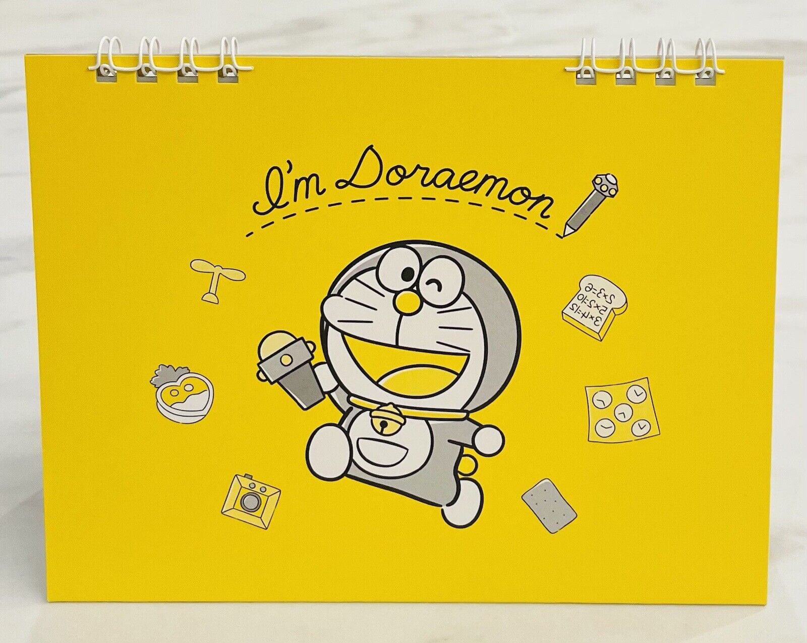 Doraemon desk calendar 2024,from January to December,Japanese Edition.new!