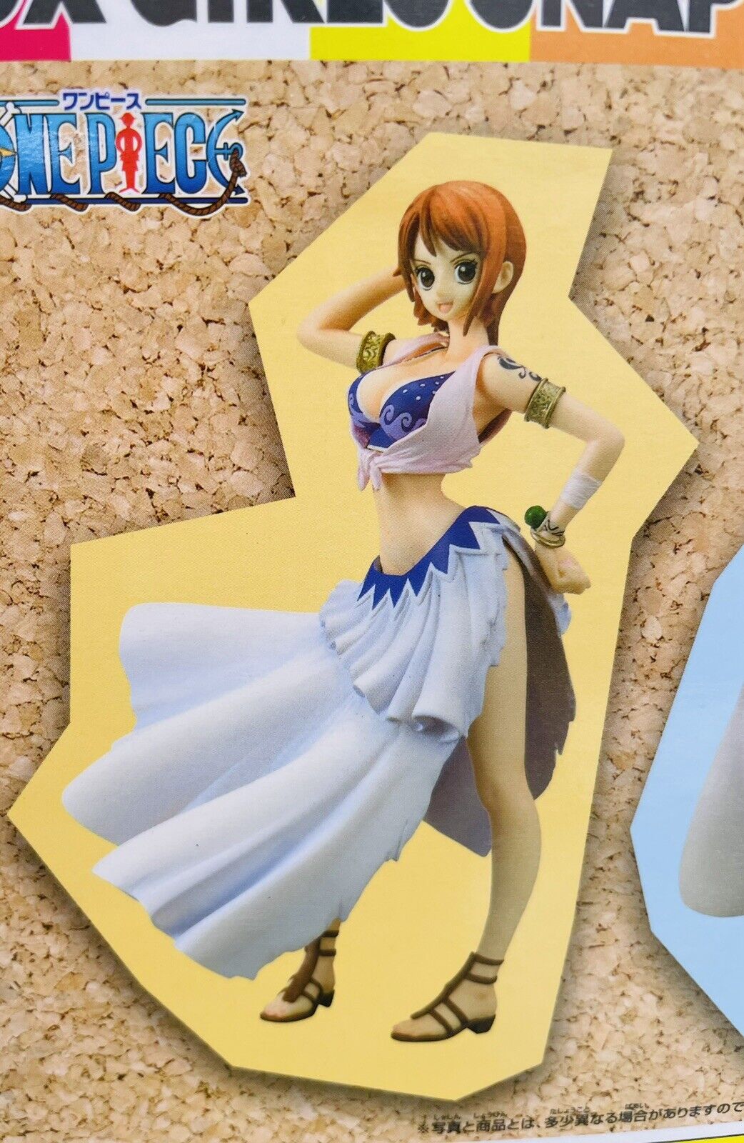 One Piece Girls Figure.Nami and Vivi,Girls Snap Collection♡