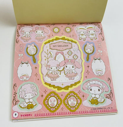 Sanrio Sticker Book♡22 sheets of stickers.Sanrio popular characters New Sealed