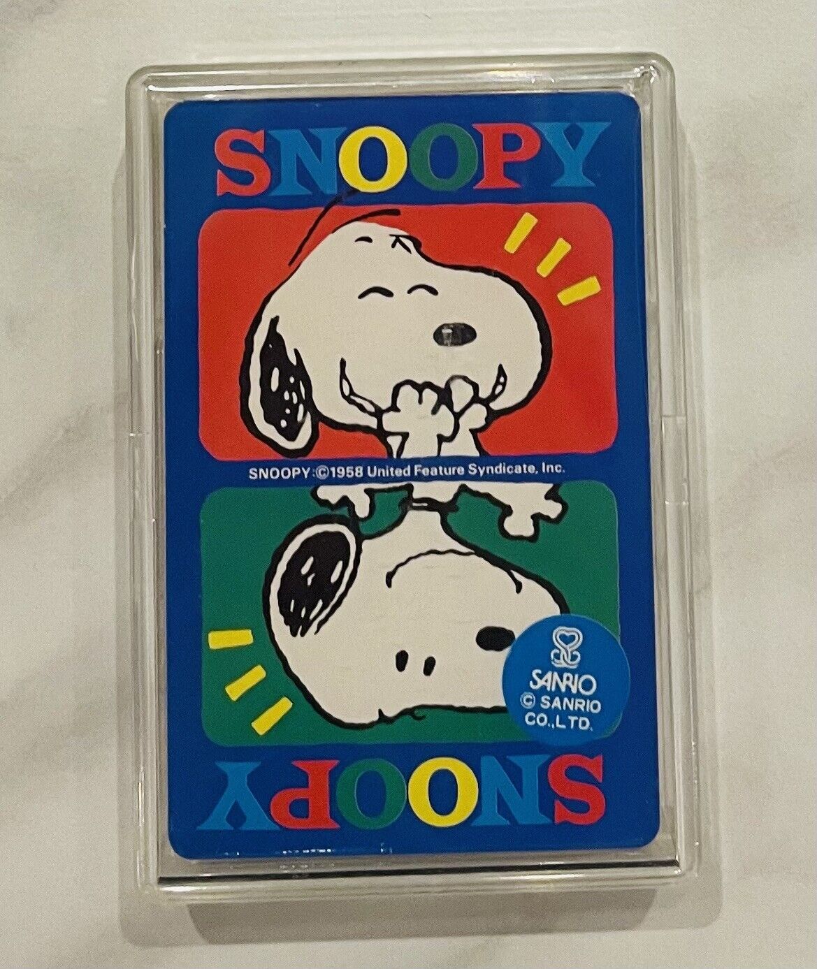 Snoopy Playing Cards,New,sealed.