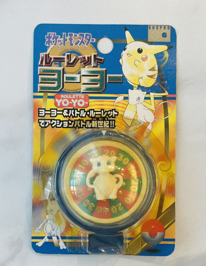 Vintage Pokemon Roulette YO-YO Mew Very Rare unused for playing.