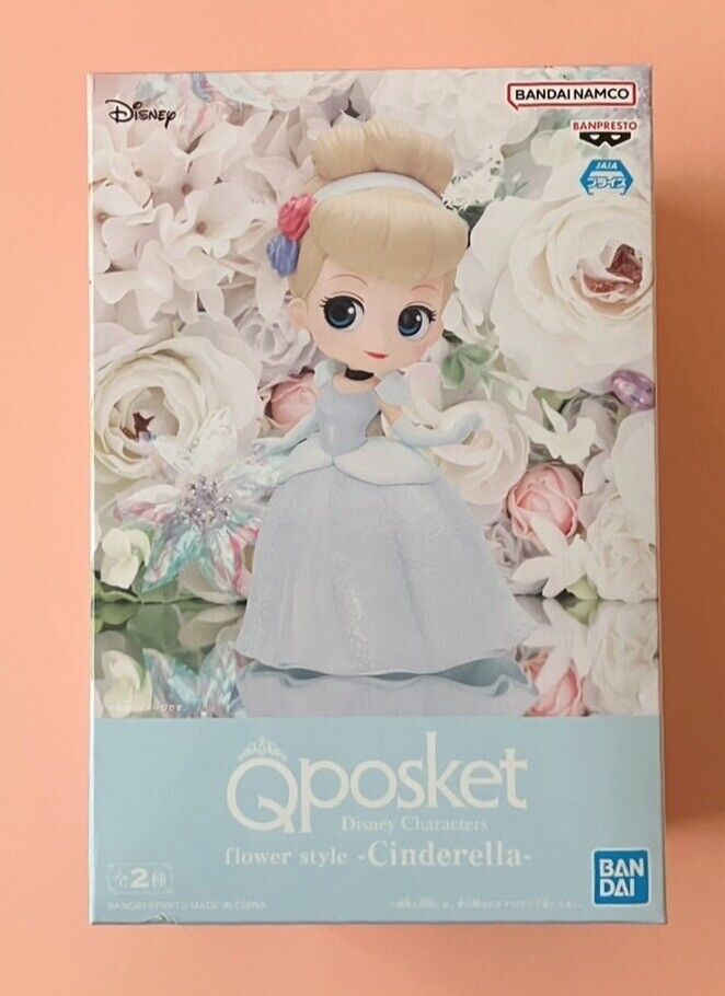 Q posket Disney Princess Cinderella Figure Flower Style ♡