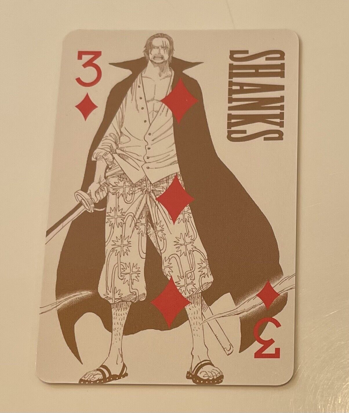 One Piece Film Gold Playing Cards/Rare/New