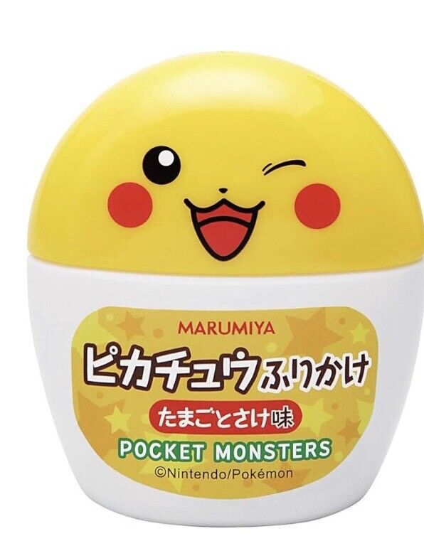 Pokemon Pikachu Furikake Rice Seasoning Mix with cute case winking version