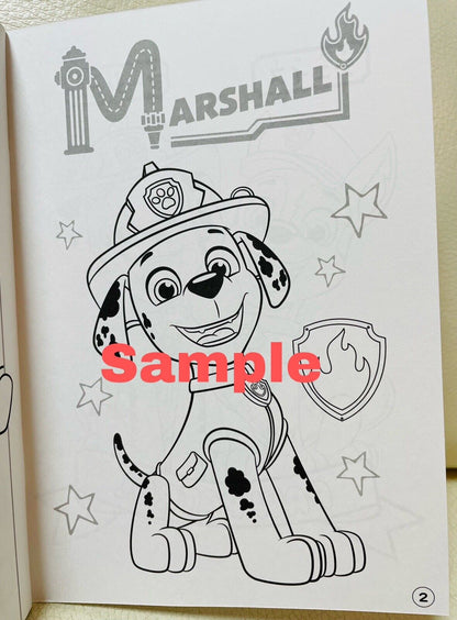 PAW Patrol Coloring Book Japanese Edition/New!/for chidren, kids